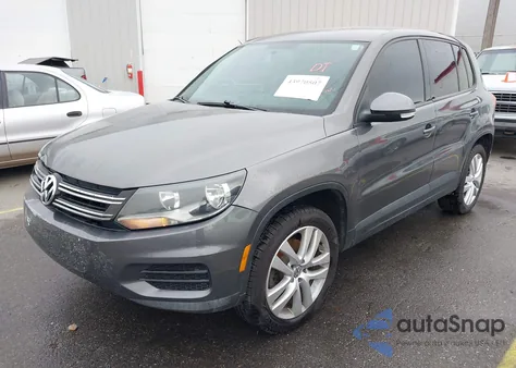 2012 Volkswagen Tiguan S z USA, uszkodzony, nr VIN WVGAV7AX5CW002205